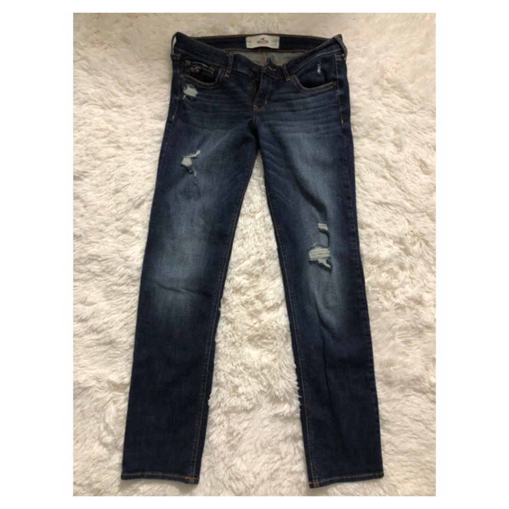 Hollister ripped jeans